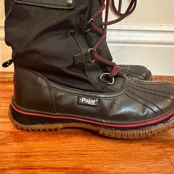 Kids Pajar Snow Boots Sz 1 Pajar Canada Boots Tall Winter Snow Boots Winter Boot - Picture 2 of 9